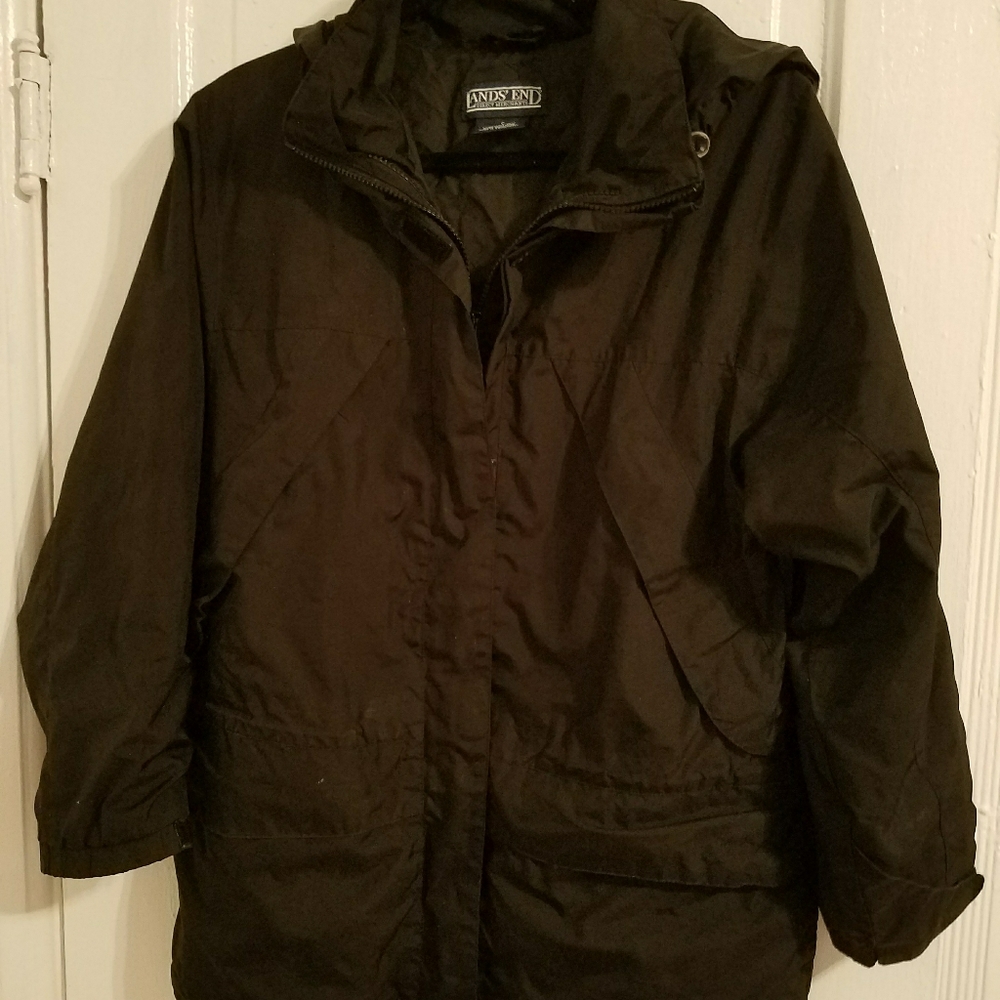 Lands End Inner Shell Jacket with Pockets